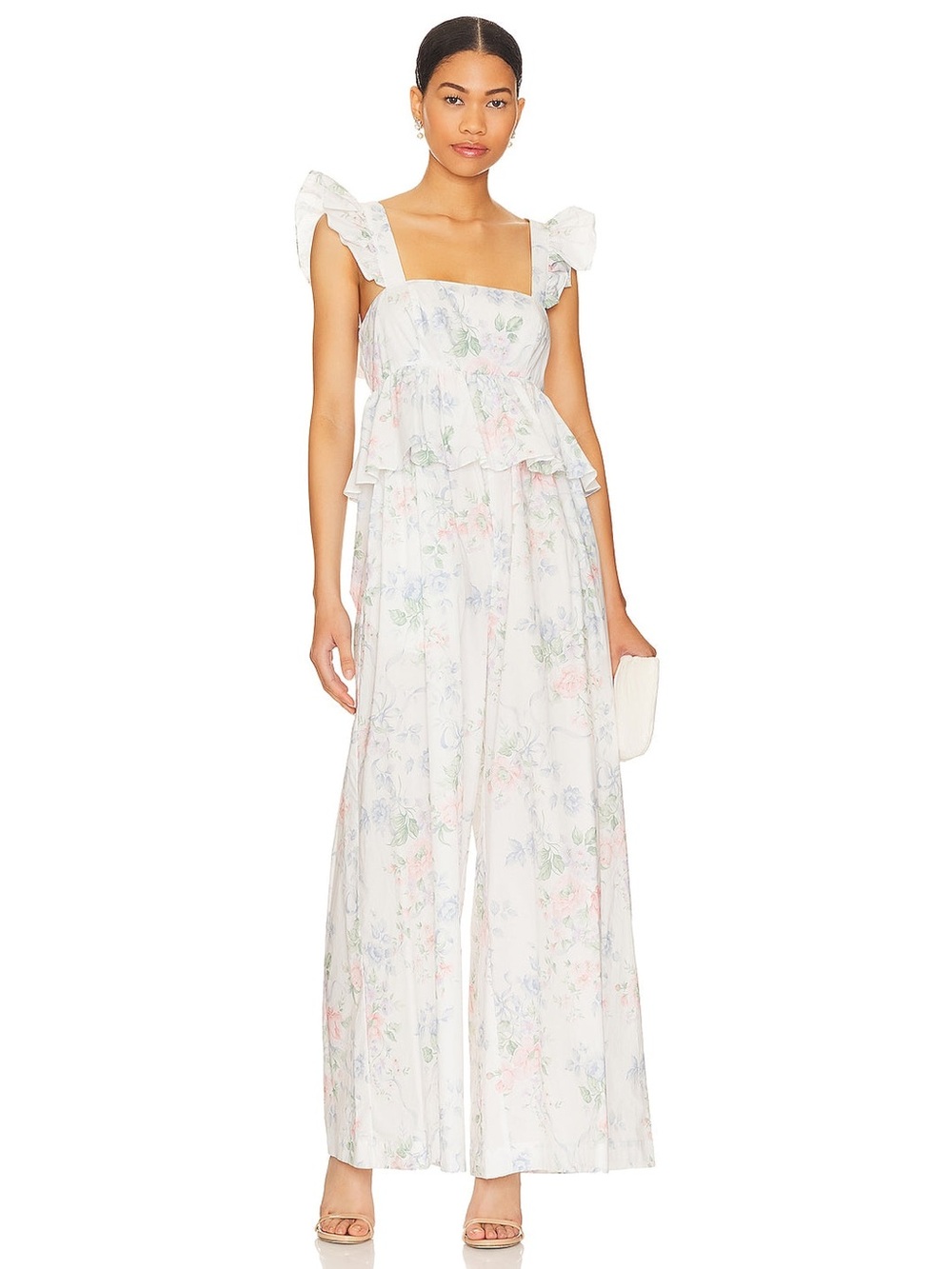 SELKIE WEEKENDER JUMPSUIT IN MRS. DARCY